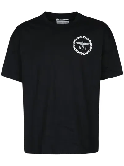 Boy London Eagle-print T-shirt In Black