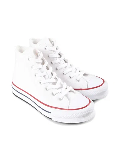 Converse Boys  All Star High Top In White