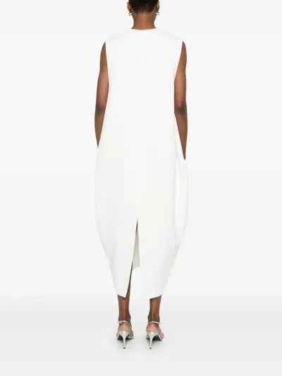 Khaite Blanche Maxi Dress In White