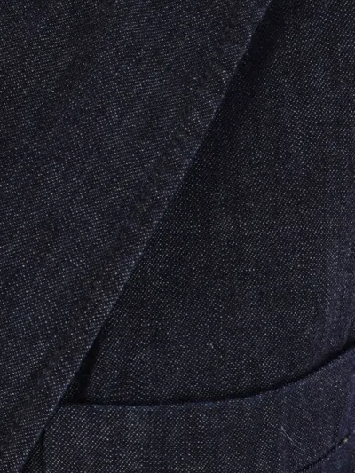 Aspesi Classic Suit With Doublebreast Jacket In Blue