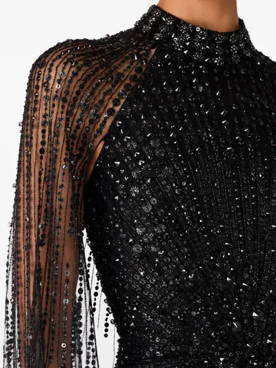 Jenny Packham Cairo Maxi Gown In Black