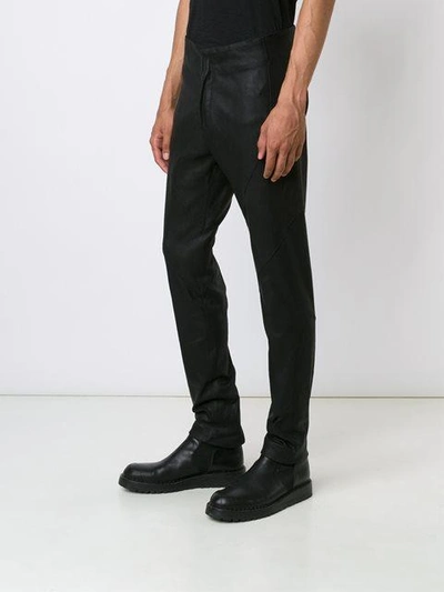 Shop Ann Demeulemeester 'lennox' Trousers In Black