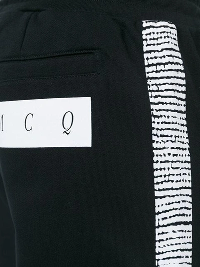 Shop Mcq By Alexander Mcqueen Block Thread Print Track Pants