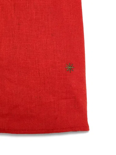 Manuel Ritz Camicia Con Ricamo In Red