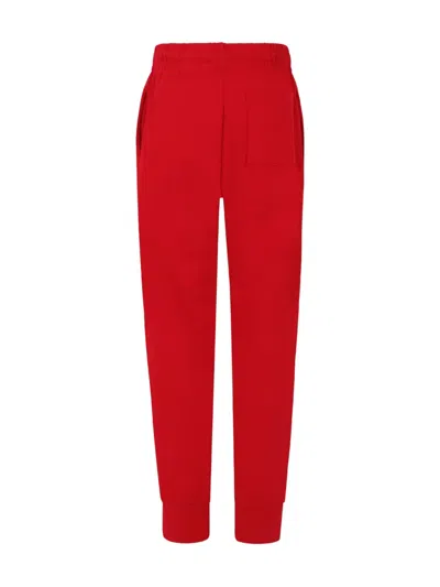 Jordan Logo Joggers In Red