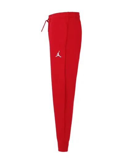 Jordan Logo Joggers In Red