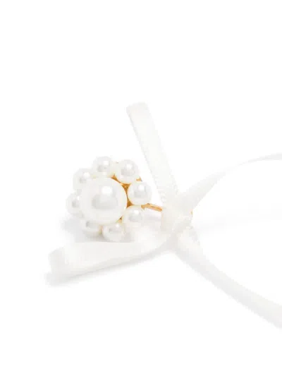 蝴蝶结丝带耳钉