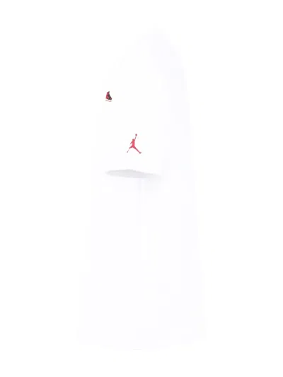 Jordan Logo Patch T-shirt In White