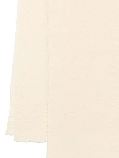 Issey Miyake Turbine Scarf In Neutrals
