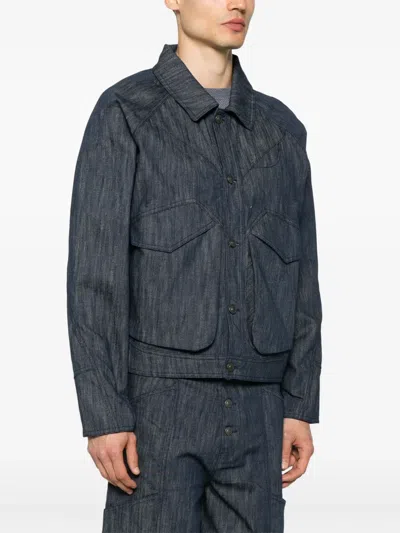 J.lal Mantle Denim Jacket In Blue