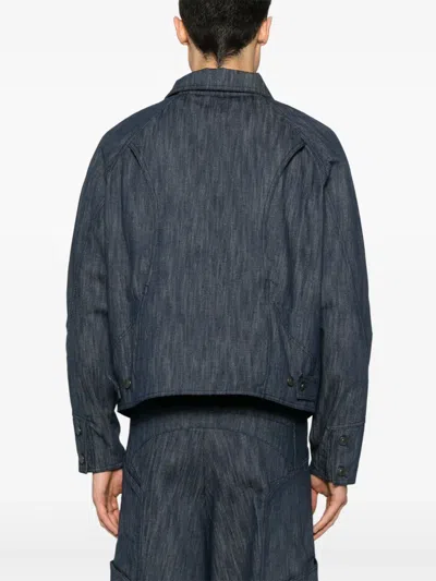 J.lal Mantle Denim Jacket In Blue