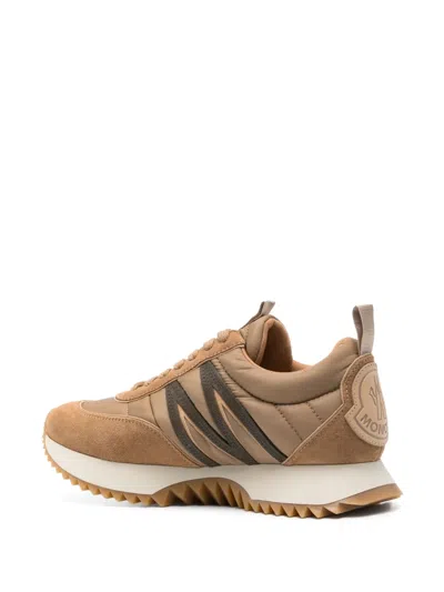 Moncler Sneaker Pacey Low Top Brown Camel In Brown