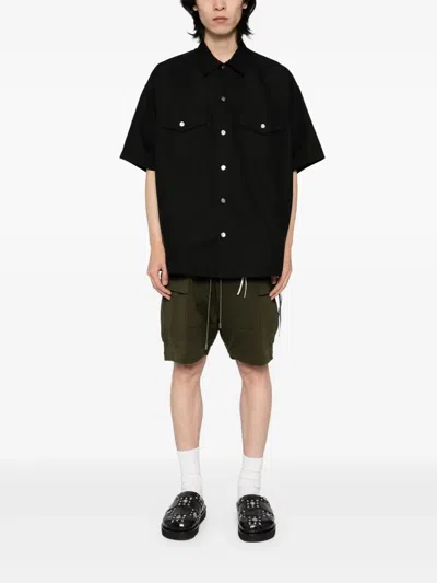 Mastermind Japan Drawstring Cargo Shorts In Green