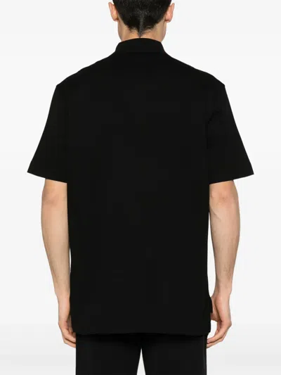Givenchy Classic Fit Polo With 3 Buttons Bm71kr3ycd 001 In Black