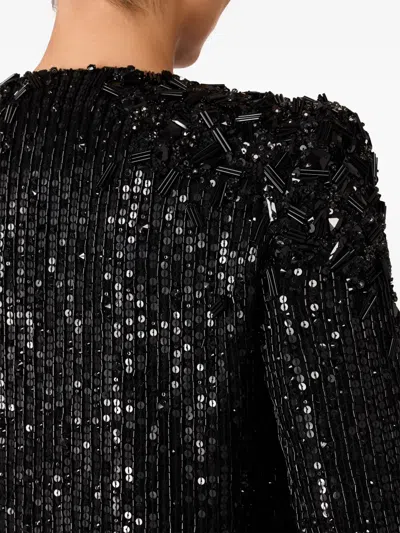 Jenny Packham Gaia Jacket In Black