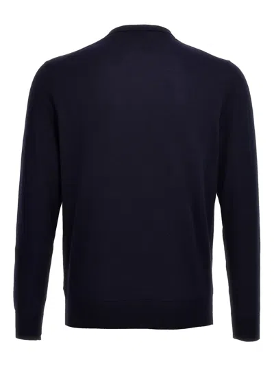Ballantyne Regular Neck Pullover In Blue