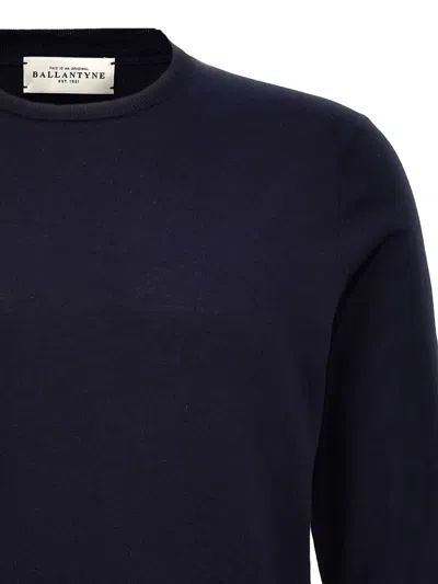 Ballantyne Regular Neck Pullover In Blue