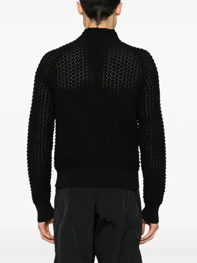 J.lal Ash Zip-up Cardigan In Black