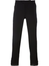 LES HOMMES SIDE ZIP TAPERED TROUSERS,LHB455ALB402A900011621416