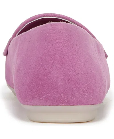 Franco Sarto Women's Zury Square Toe Penny Loafers In Orchid Purple Leather