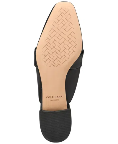 Cole Haan Women's Pascha Mules In Black Lizard