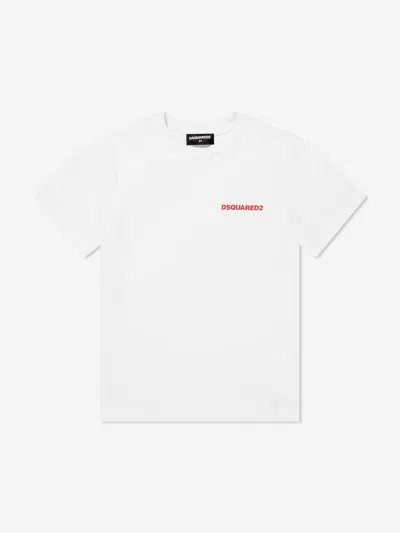 Dsquared2 Kids Short Pyjama Set In White