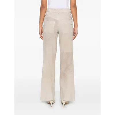 Salvatore Santoro Belt Loop Track Pants In Nude