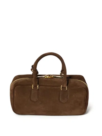 Miu Miu Arcadie Tote Bag In Brown