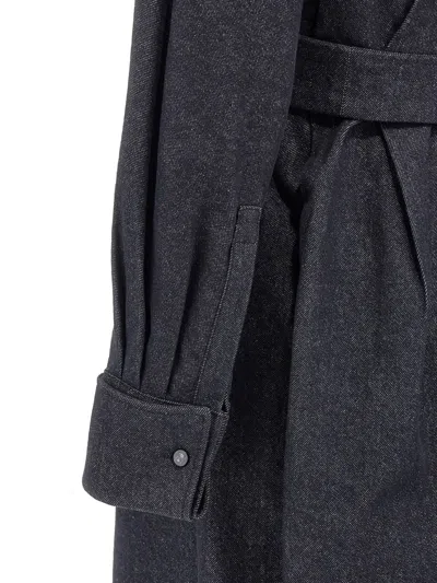 Max Mara Maxmara Women Aller - Denim-effect Chemise Dress In Blue