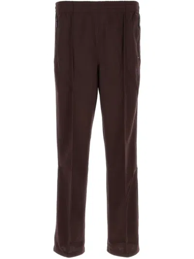 Needles Elasticated-waist Trousers In Brown