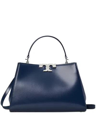 Tory Burch Medium Eleanor Leather Top Handle Bag In Black