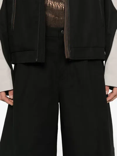 J.lal Static Bermuda Shorts In Black