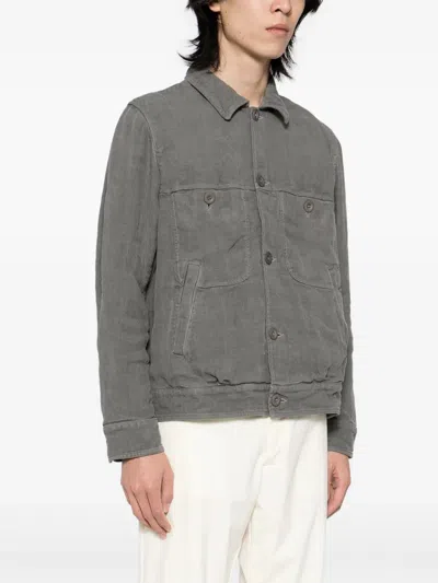 Casey Casey Johnsen Jacket In Grey