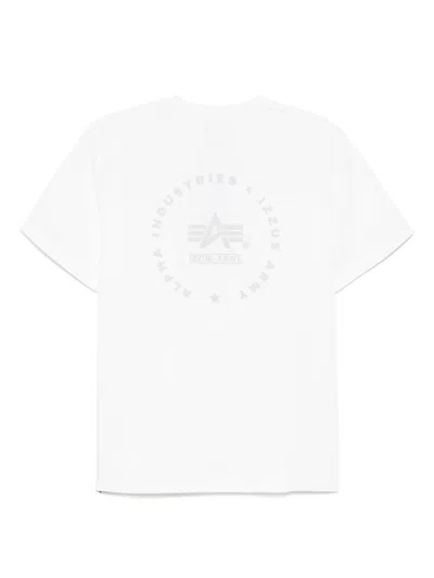 Izzue Logo-print T-shirt In White