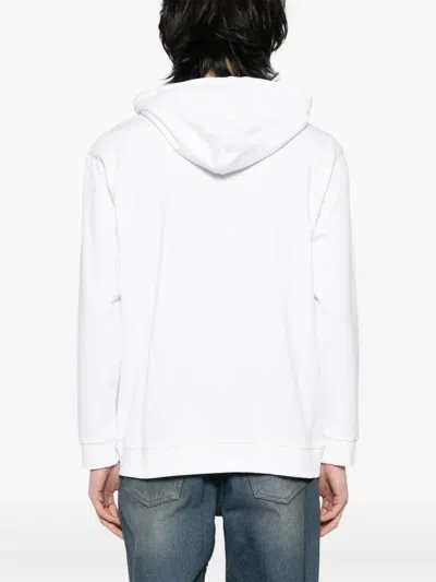 Juntae Kim "there Was A Punk" Hoodie In White