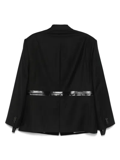 Helmut Lang Men's Zip Driver Blazer In Black