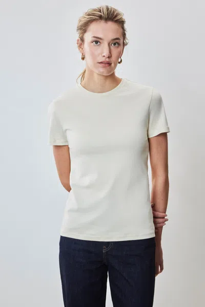 Robert Barakett The Barakett Women's Tee In Cream