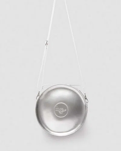 Dr. Martens Metallic Round Backpack In Metallic