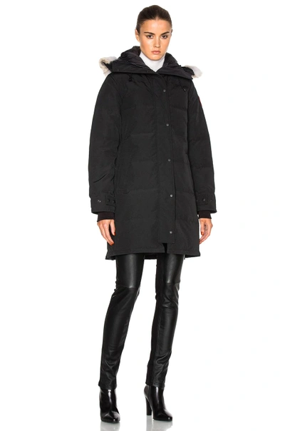 Shop Canada Goose Shelburne Parka In Black