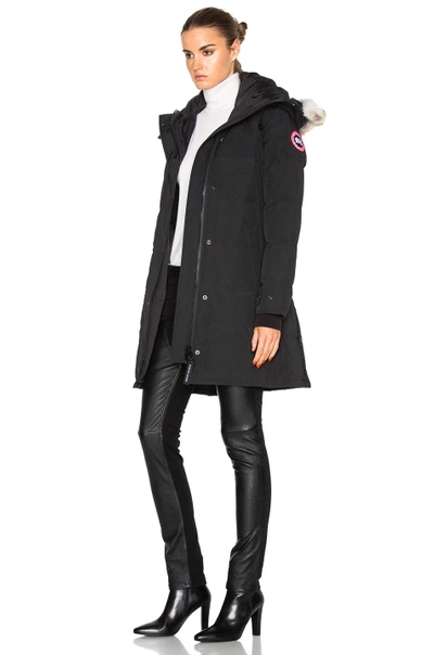 Shop Canada Goose Shelburne Parka In Black