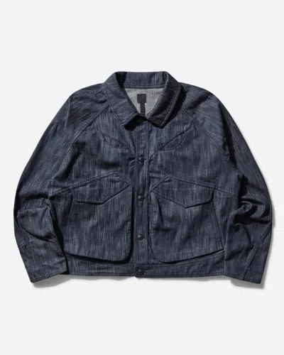 _j.l-a.l_ Men S Mantle Jacket Rhodus In Blue