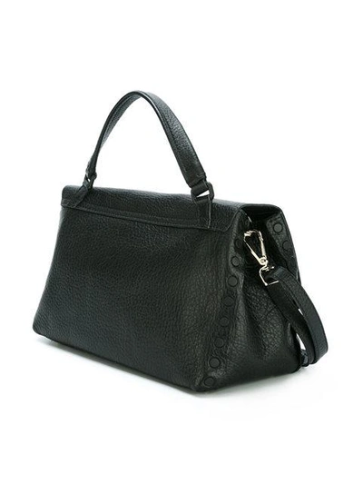 Shop Zanellato 'cachemire' Tote Bag In Black