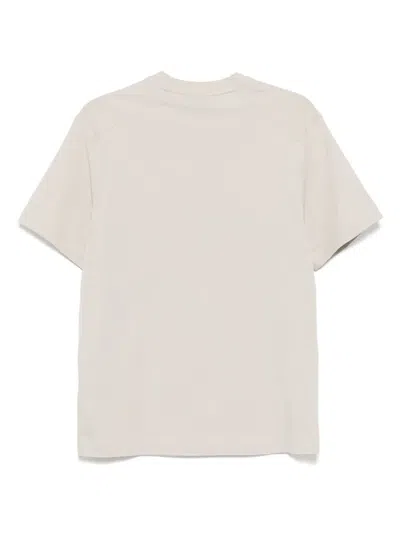 Belstaff Crewneck Short Sleeves Alloy T-shirt In White