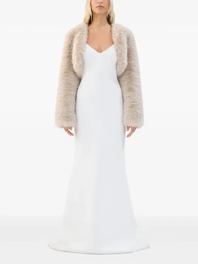 Unreal Fur Empress Jacket In 中性色