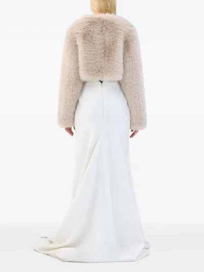 Unreal Fur Empress Jacket In 中性色