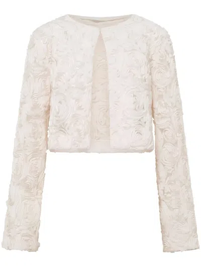 Unreal Fur Rosa Jacket In 白色