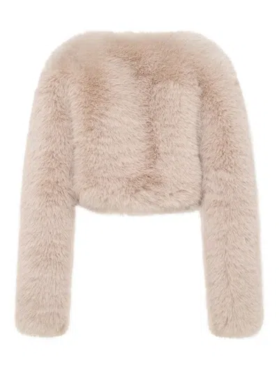 Unreal Fur Empress Jacket In 中性色