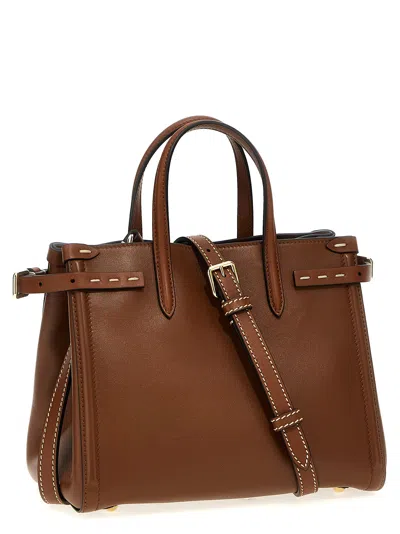 Valentino Love Moschino Black Camoscio Shoes Sandals In Brown