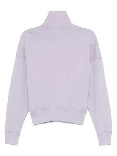 Isabel Marant Étoile Marant Etoile Women Ross Cotton Sweatshirt In 紫色