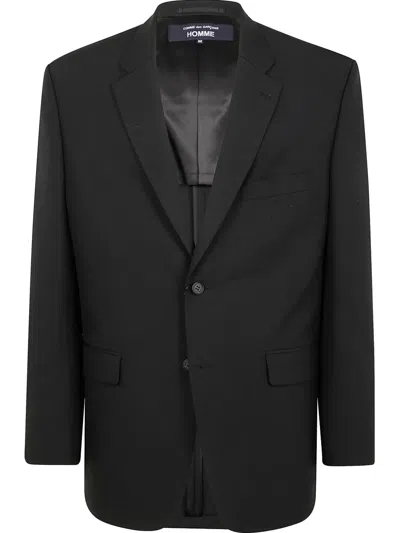 Comme Des Garçons Homme Deux Men Jacket In Black